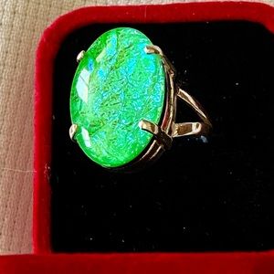 💥💥 Spectacular Australian Triplet Opal ring